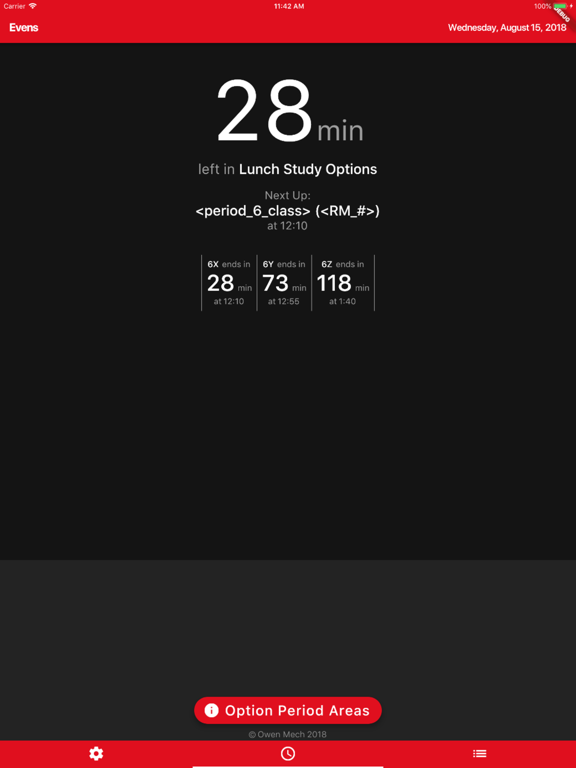 207time iPad screenshot 1 - Productivity app