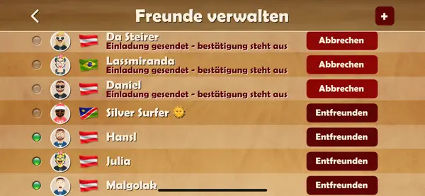 Stiche Raten iPhone Spiel Screenshot 7 – Spiele