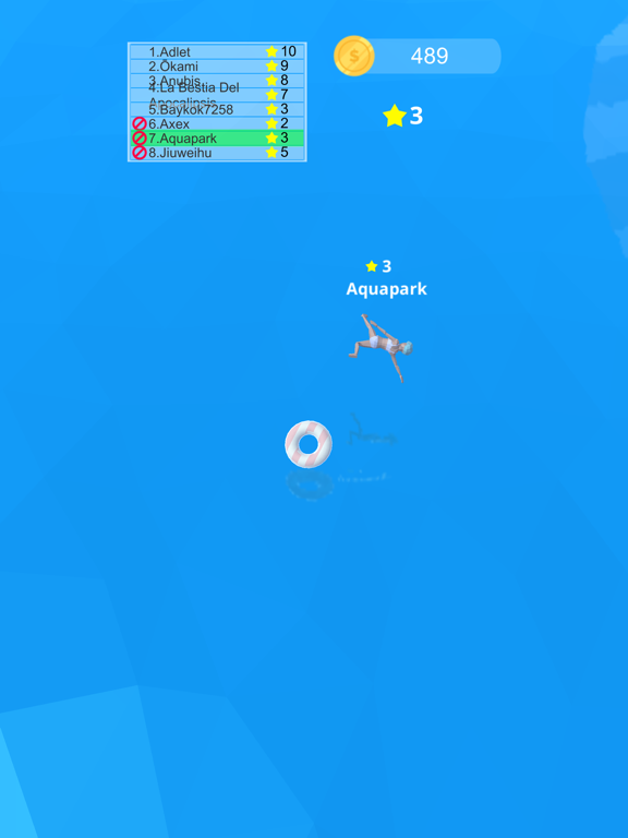 Aquapark Slide.io iPad screenshot 7 - Games app