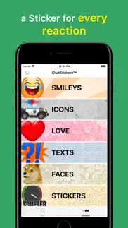 chatstickerz™ emoji stickers iphone screenshot 4