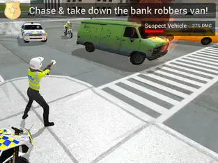 Screenshot 4 Police Car Driving: Crime City iphone