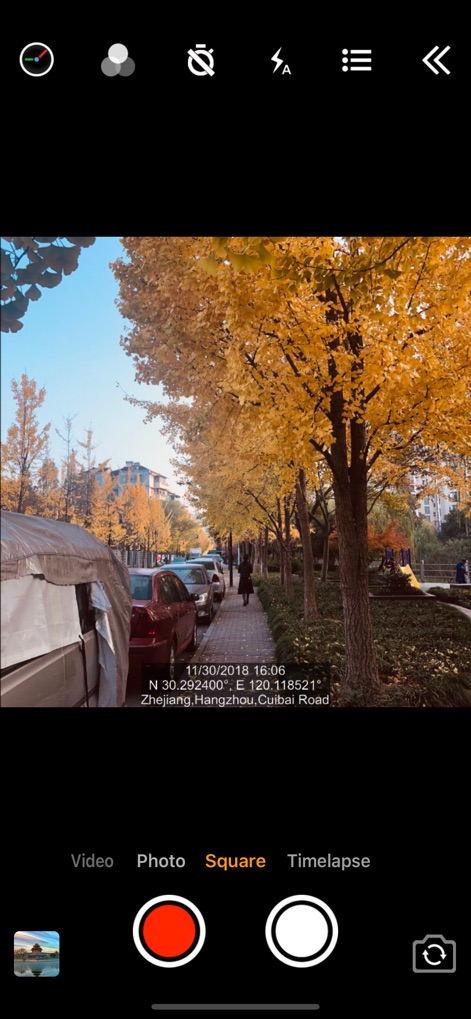 Timestamp Camera Basic - Detalhes Geográficos