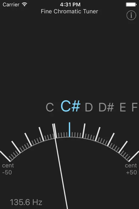 Fine Chromatic Tuner