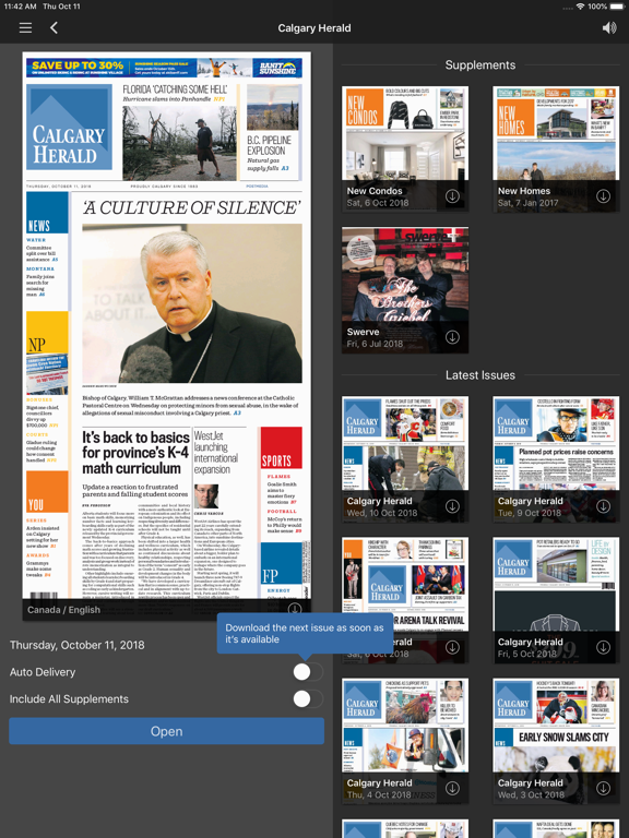 Screenshot #5 pour Calgary Herald ePaper