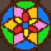 Icon Mandala Cross Stitch Coloring