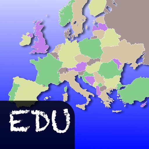 PP's Europe Geography Quiz Edu iOS App
