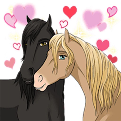 Lovely Horse HorseMoji Sticker