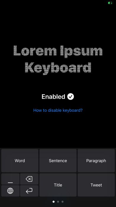 Lorem Ipsum Keyboardのおすすめ画像1