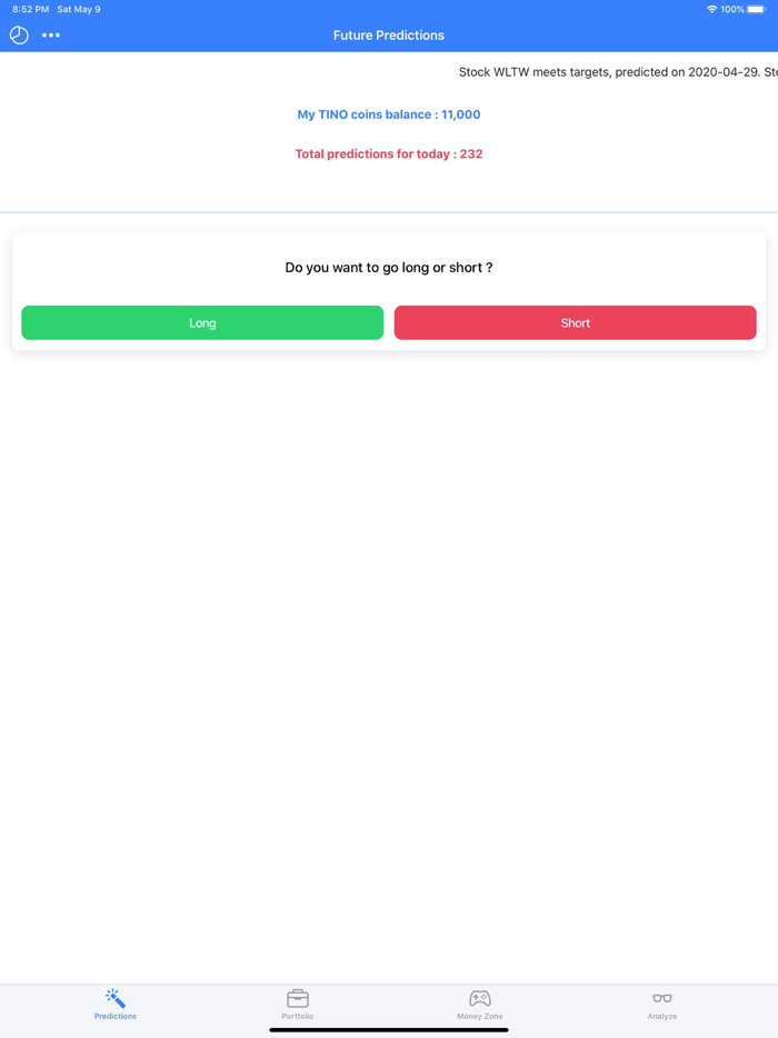 TINOIQ Stock Trading Ideas