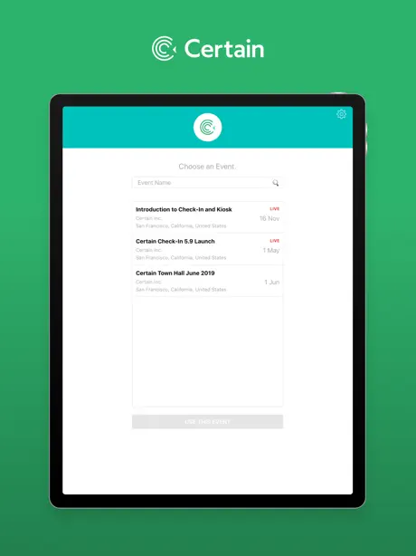 Certain Kiosk