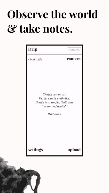 Drip - A Personal Lookbook