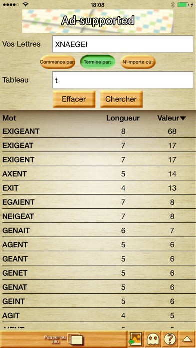 Screenshot #3 pour Word Breaker - Scrabble Cheat