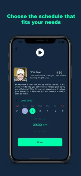 Game screenshot MyGoTrainer - For clients apk