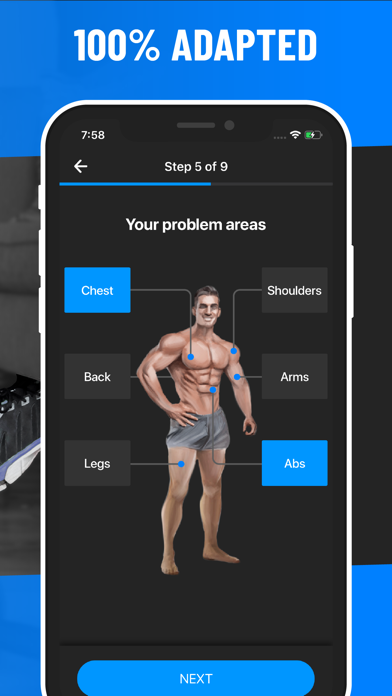 BestFit Home Workout & Fitness Screenshot