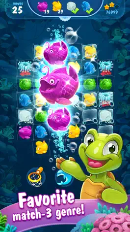 Game screenshot Mermaid match 3. Solve puzzle! mod apk