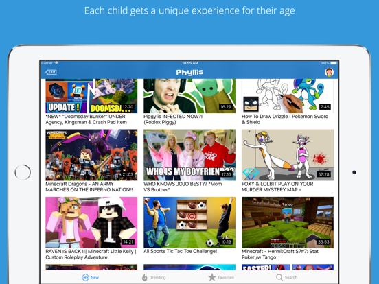 Phew! - Kids safe videos, web, music & games, Youtube edition screenshot