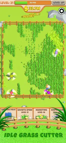 Game screenshot Idle Grass Cutter hack