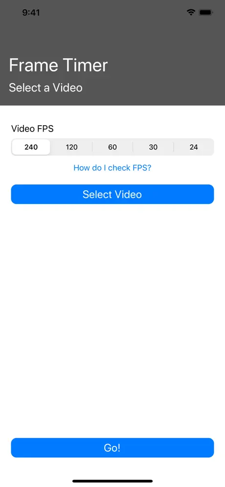 Frame Timer