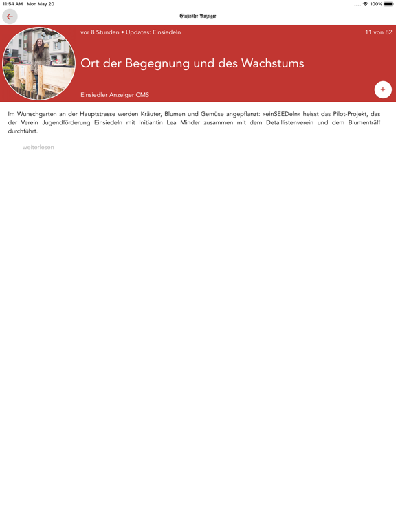Screenshot #6 pour Einsiedler Anzeiger