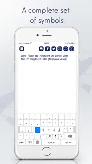 ipa keyboard: ipa alphabet iphone screenshot 2