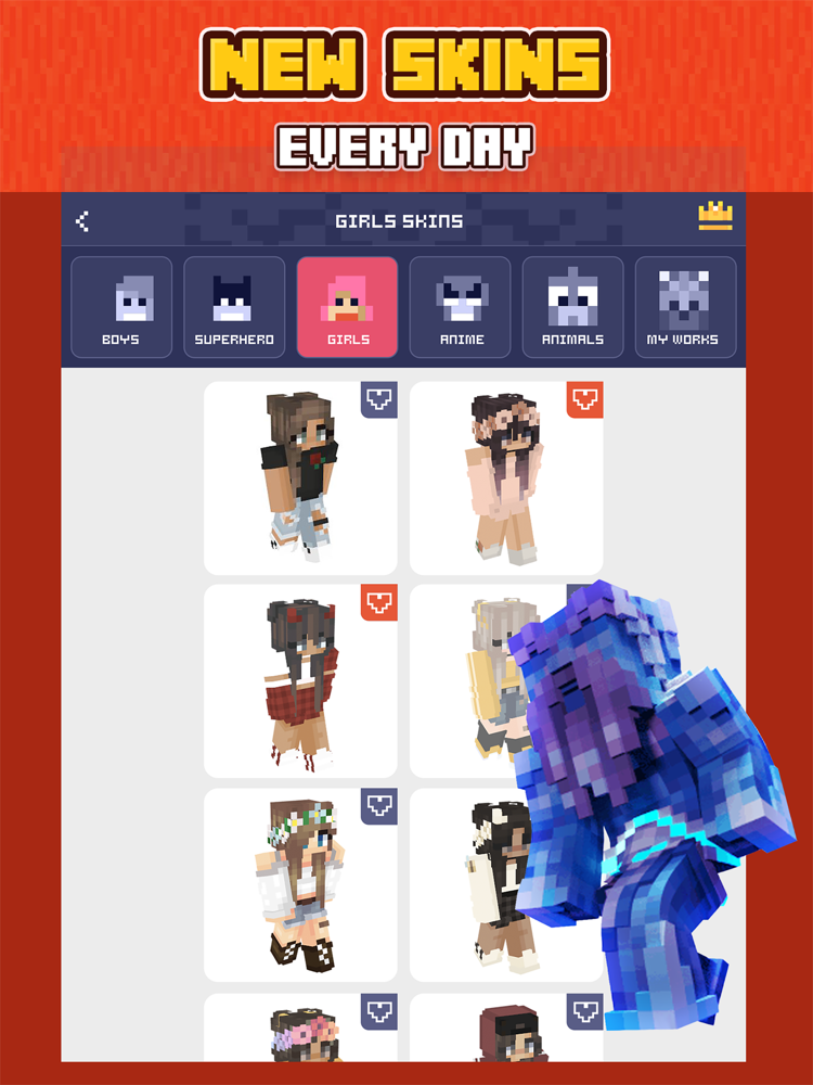 Skins Fusion For Minecraft App For Iphone Free Download