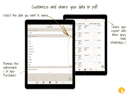 Stuffanizer: home inventory iPad screenshot 4 - Productivity app