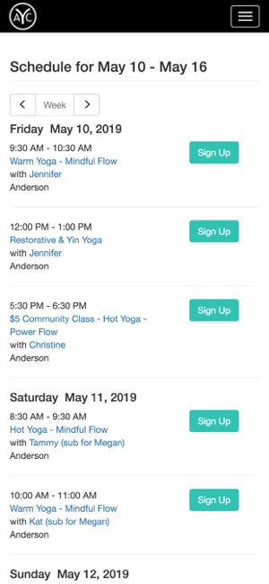 Anderson Yoga Center