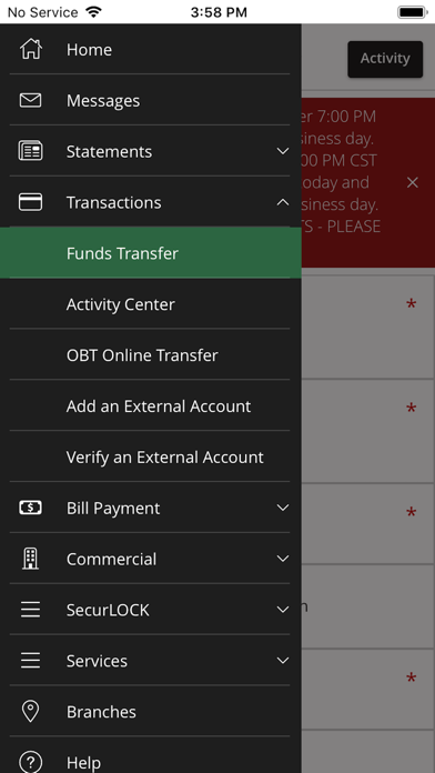 Ohnward Bank & Trust Screenshot 3 - AppWisp.com Ohnward Bank & Trust Screenshot 3 - AppWisp.com