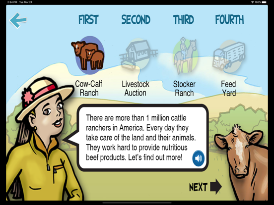 All About Beef iPad screenshot 4 - Education app