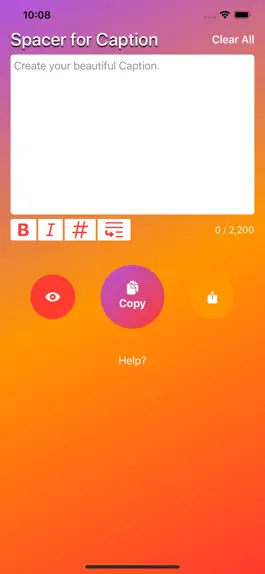 Game screenshot Caption Spacer Add line breaks mod apk