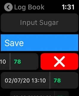 Game screenshot Blood Sugar Log Book hack