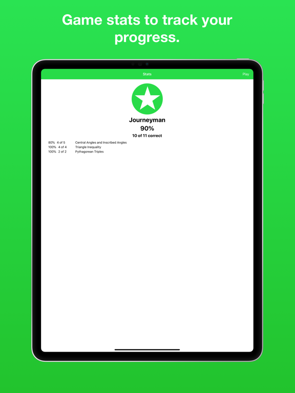 Mathemagics Geometry in a Dash iPad screenshot 5 - Education app