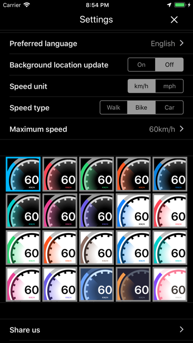 Speedboard - GPS speedometer Screenshot