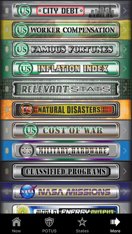 US Debt Clock .org screenshot 6 of 10
