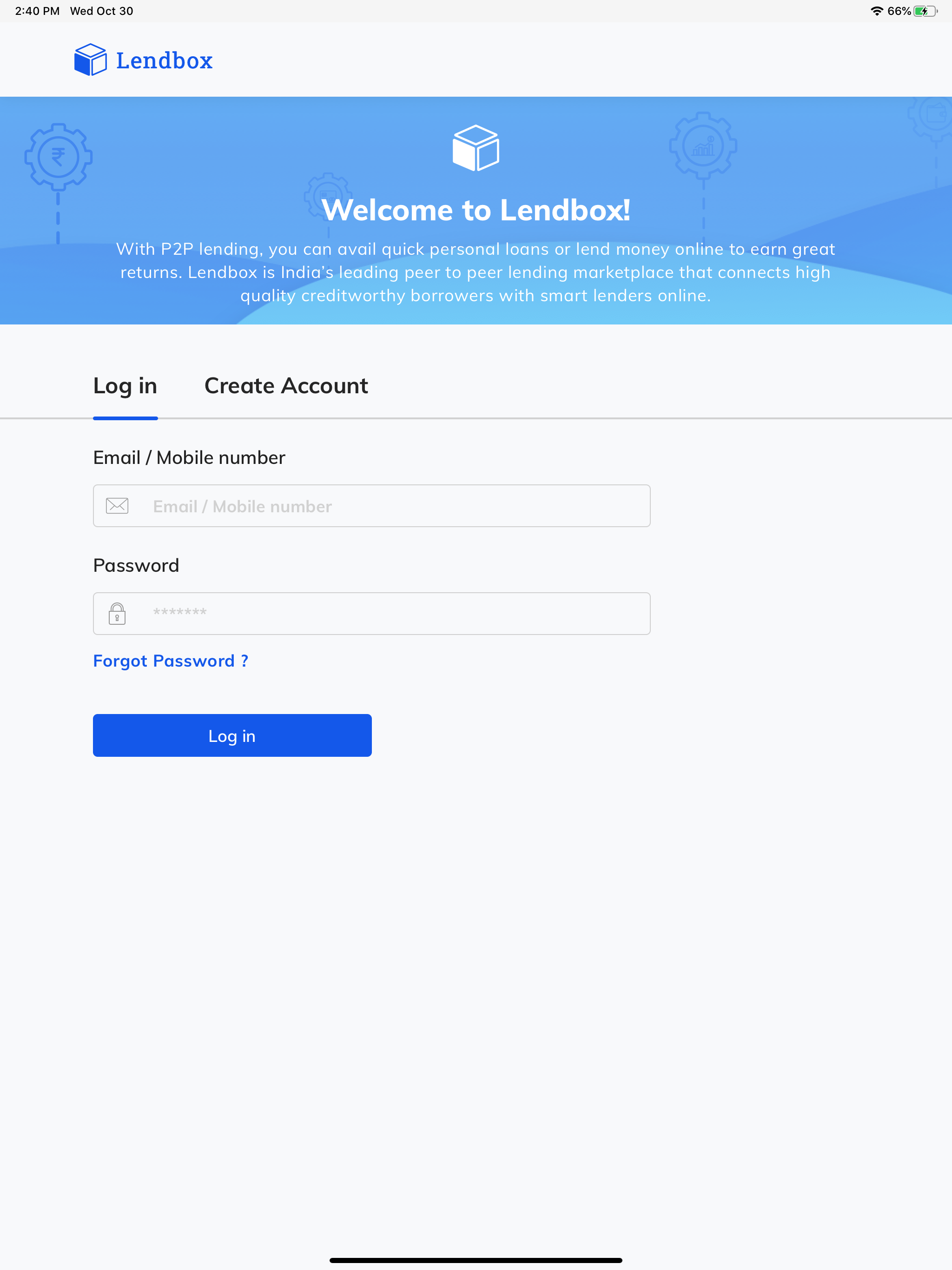 Lendbox | P2P Lending