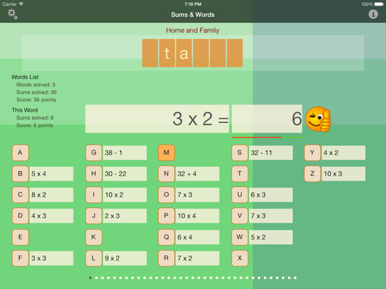 Screenshot #6 pour Sums and Words