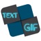 Create Animated GIF names or words in square size and use it as Chat Stickers or place it as your DP on social sites