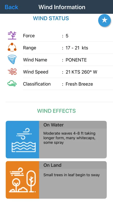 Wind forecast for Windgurus