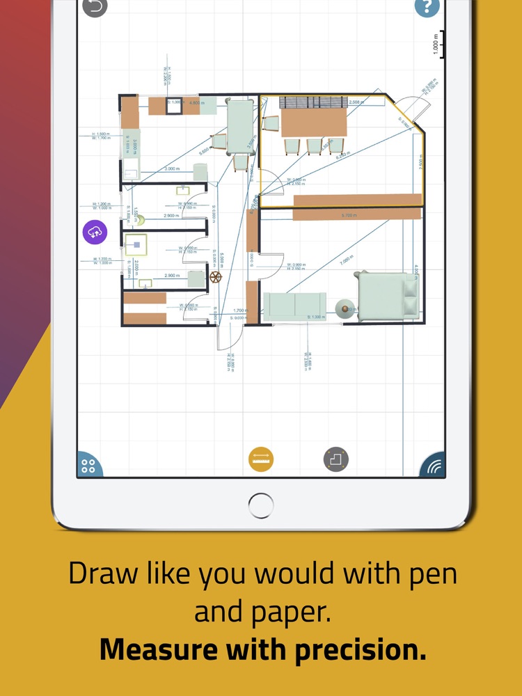 OrthoGraph Floor Plan App for iPhone Free Download