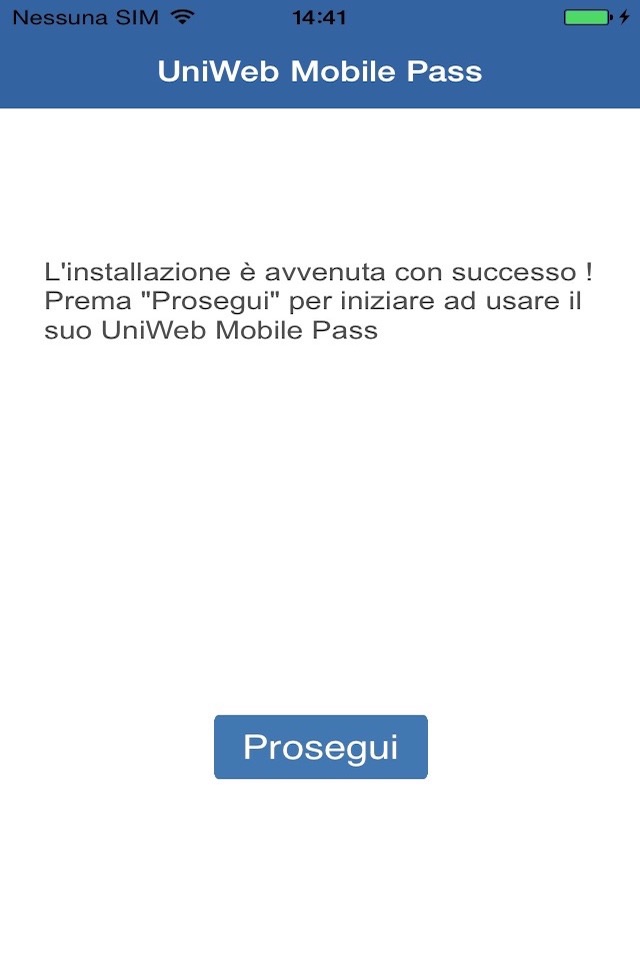 UniWeb Mobile Pass screenshot 3