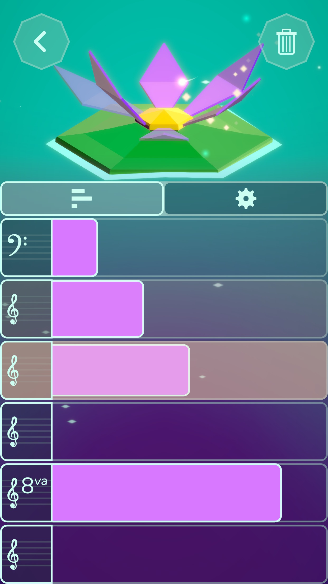 Screenshot do app Lily - Playful Music Creation