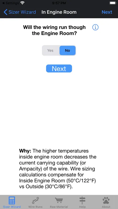 DC Wire Sizer screenshot 8 of 10