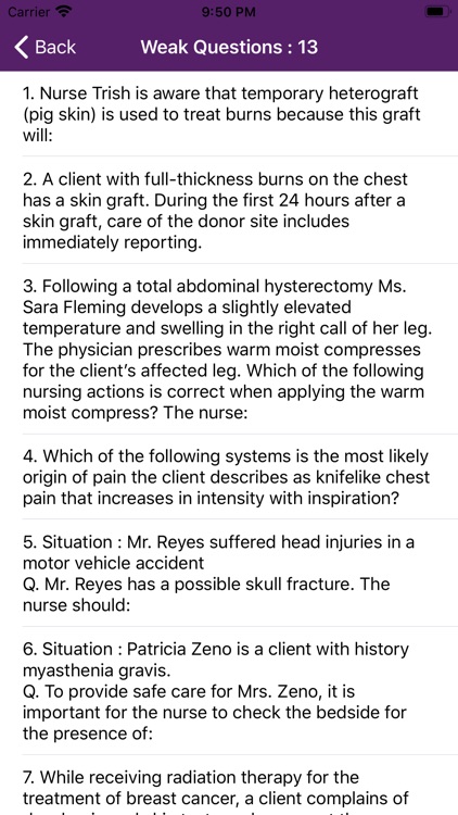 Medical Surgical Nursing Prep screenshot-8