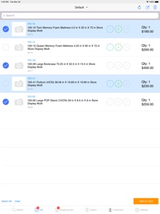 iFurniture POS screenshot #2 for iPad