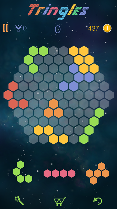 Tringles™ logic block puzzles Screenshot