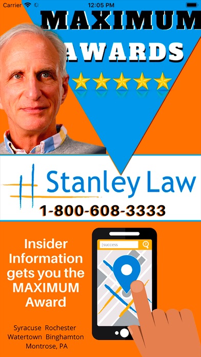 Screenshot #1 pour Stanley Law Injury App