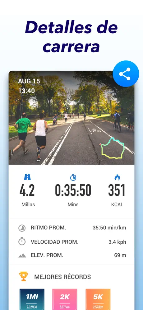 Leap: app para correr y mapas