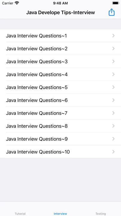 100 Java Develop Tips iPhone Ekran Görüntüsü 3