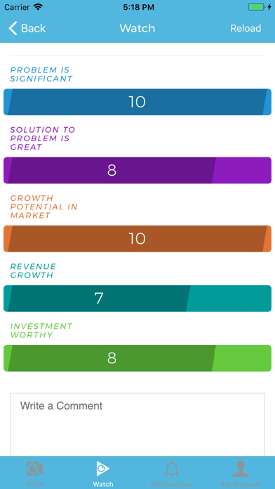 WatchPitch iPhone screenshot 4 - Photo & Video app