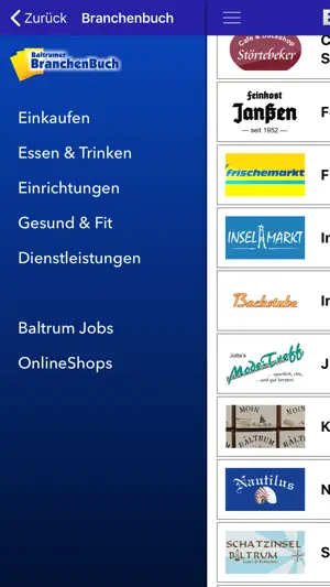 Baltrum App screenshot 2